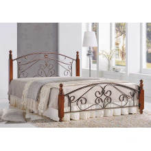 Wooden Queen Bed, Bedroom Furniture, Classical duoble bed